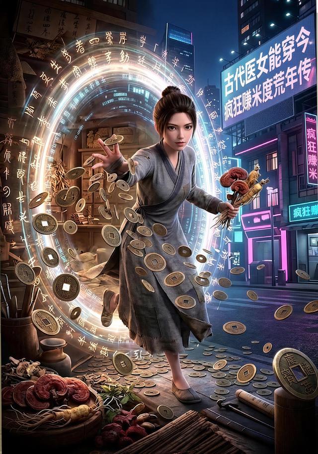 古代医女能穿今疯狂赚米度荒年传（蓝光）