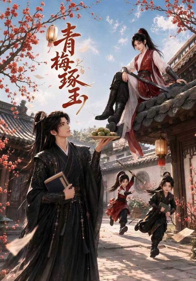 青梅琢玉(蓝光)