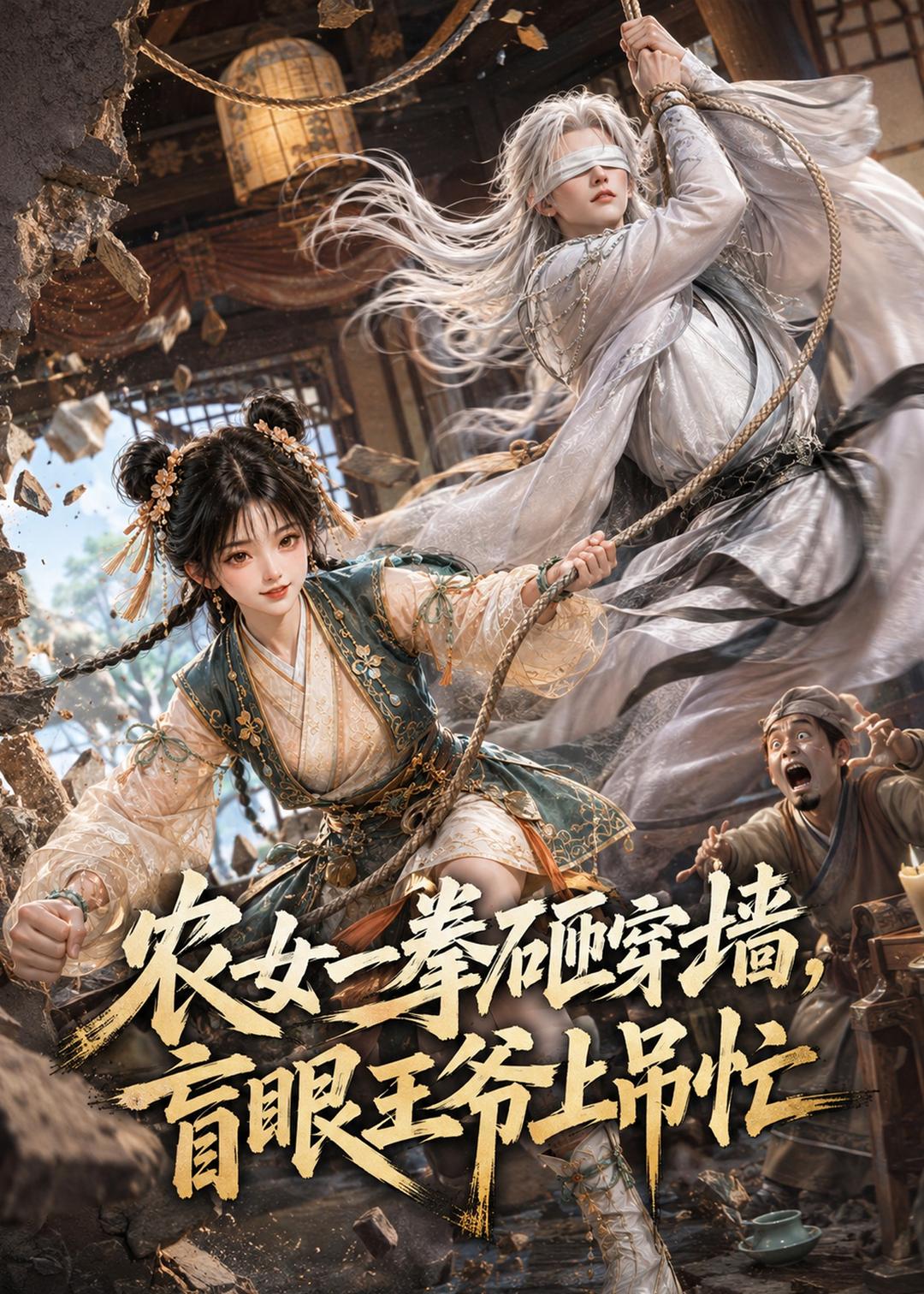 农女一拳砸穿墙盲眼王爷上吊忙（蓝光）