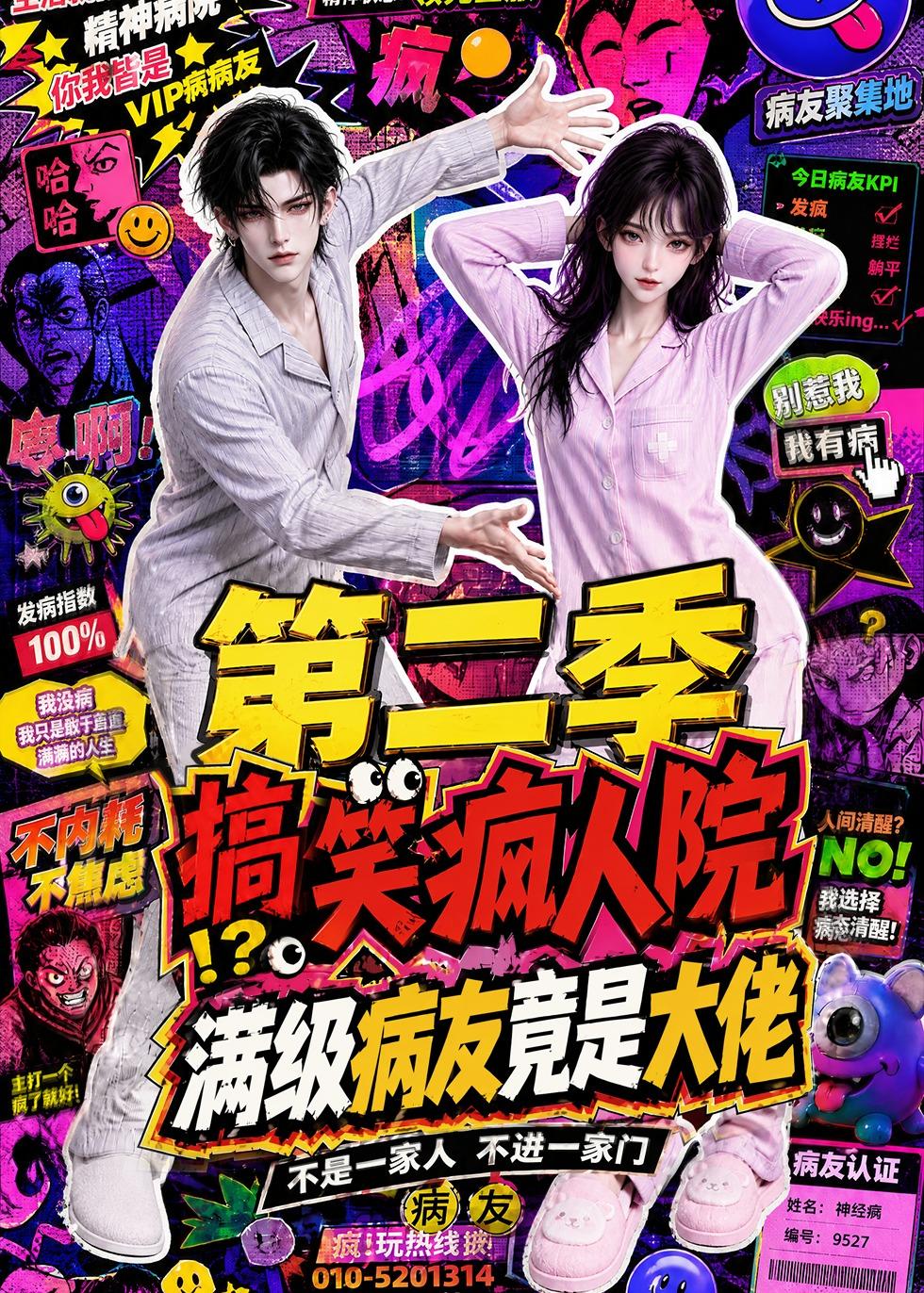 搞笑疯人院满级病友竟是大佬第二季(蓝光)