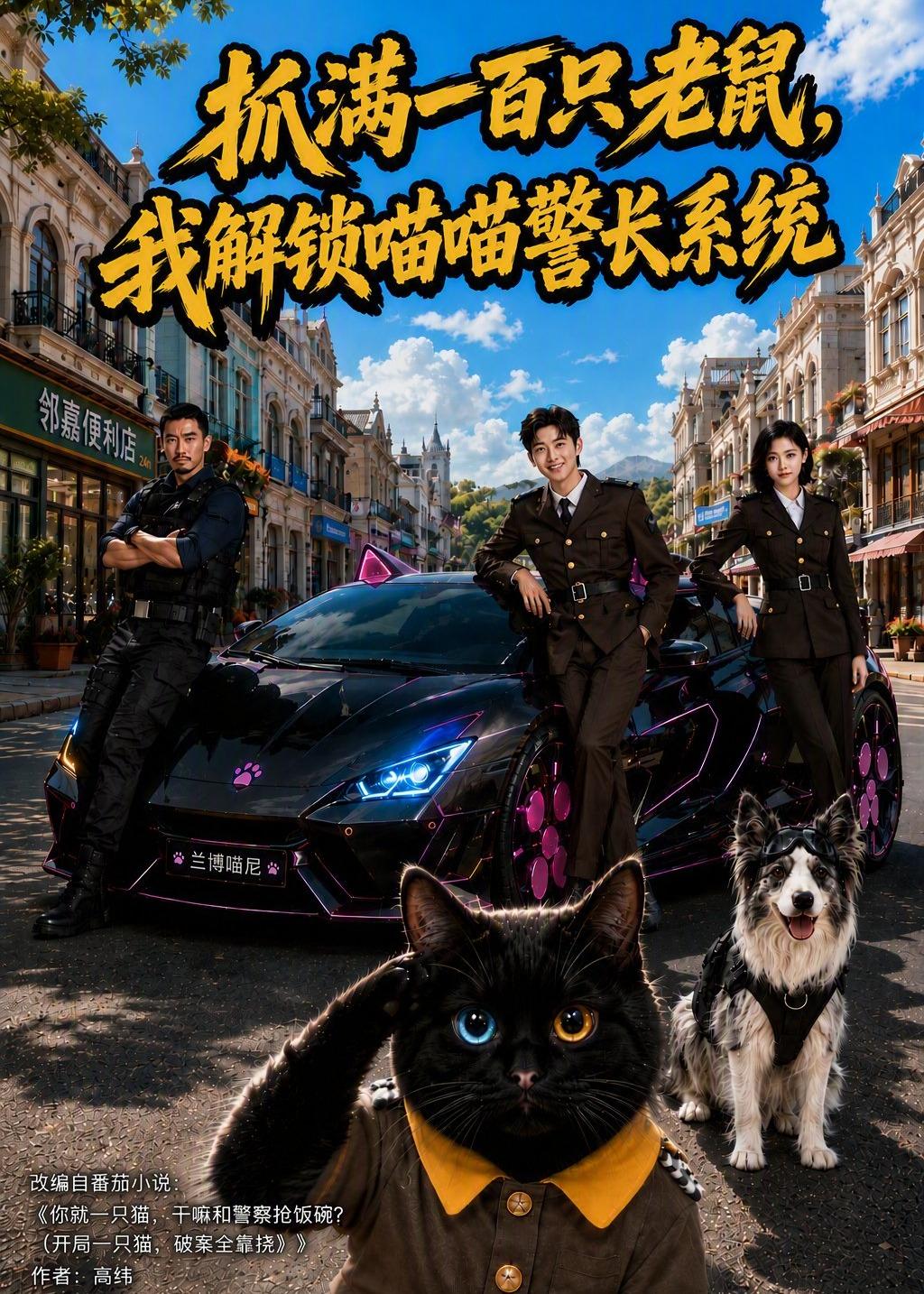 抓满一百只老鼠我解锁喵喵警长系统（4K）