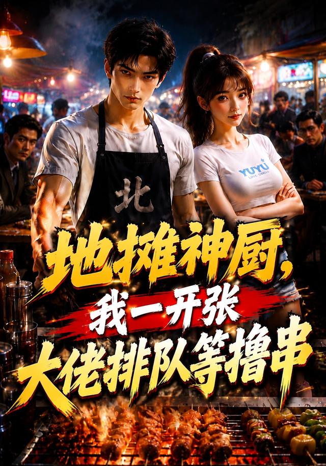 地摊神厨我一开张大佬排队等撸串（蓝光）