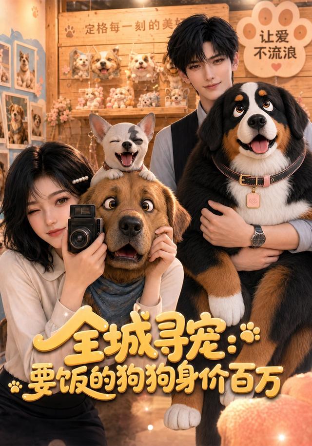 全城寻宠要饭的狗狗身价百万（1080）
