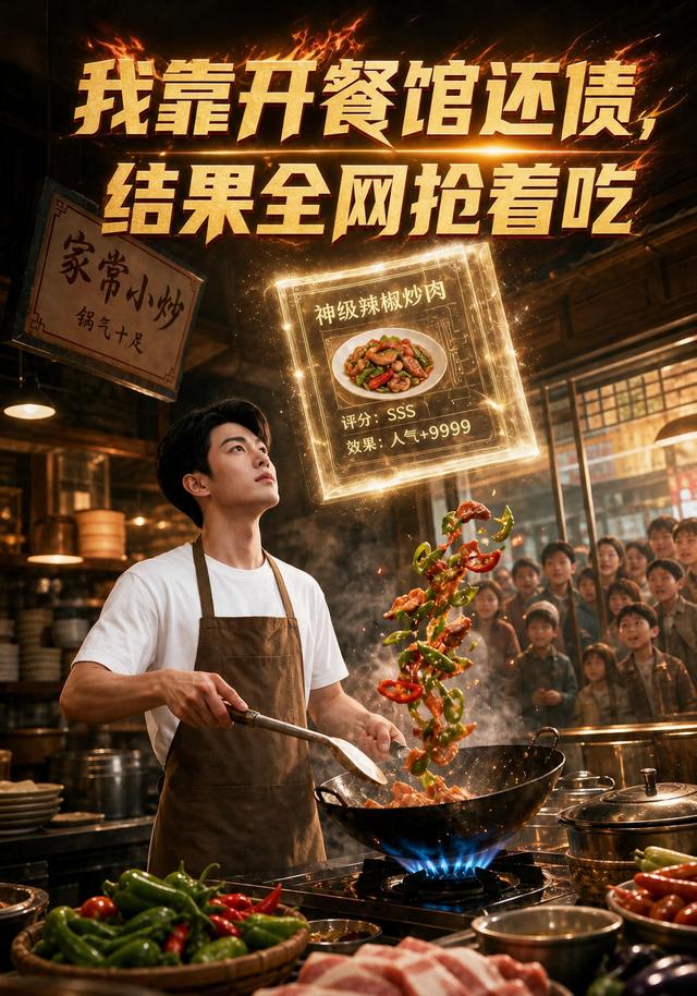 我靠开餐馆还债结果全网抢着吃（1080）