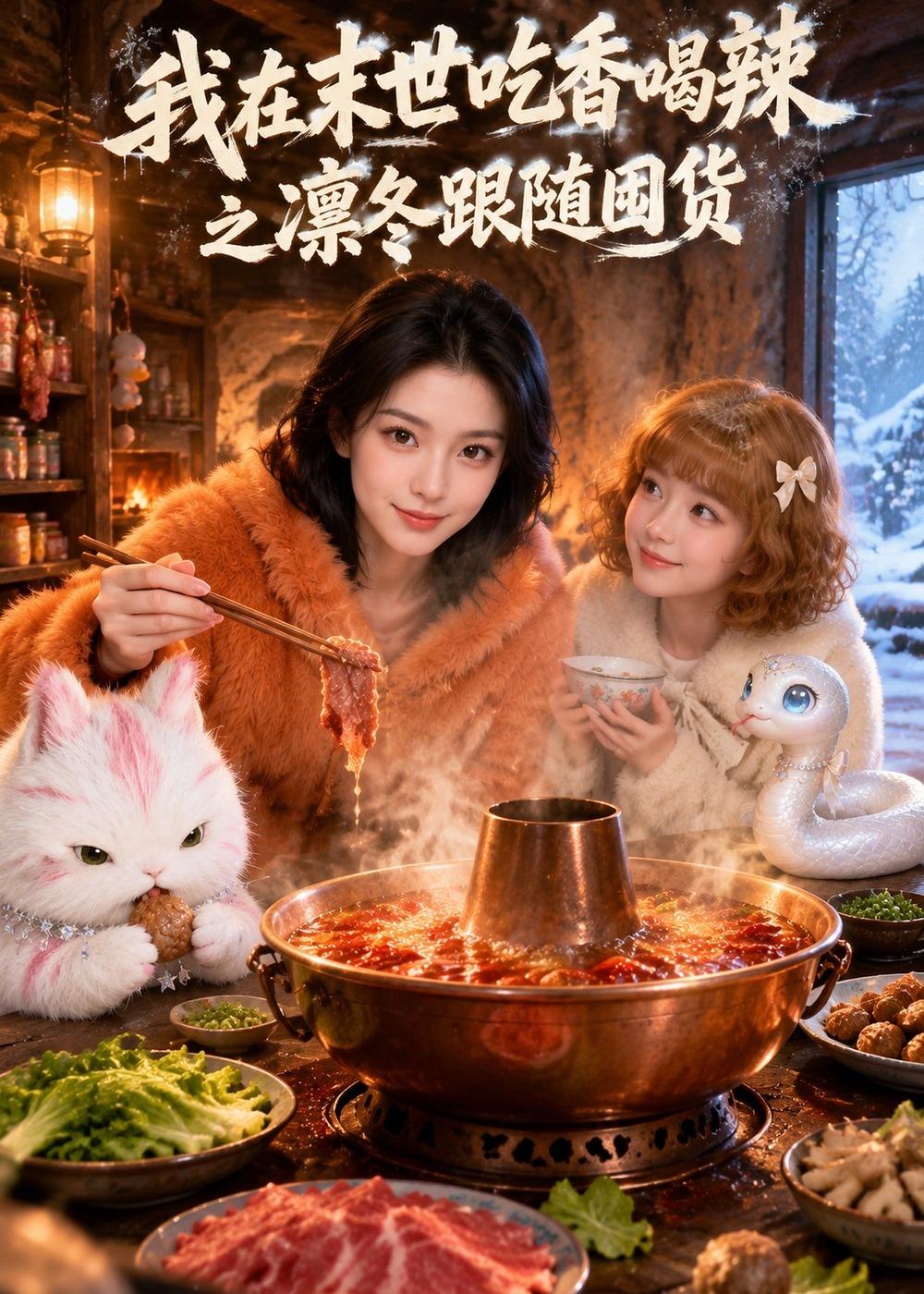 我在末世吃香喝辣之凛冬跟随囤货（4K）