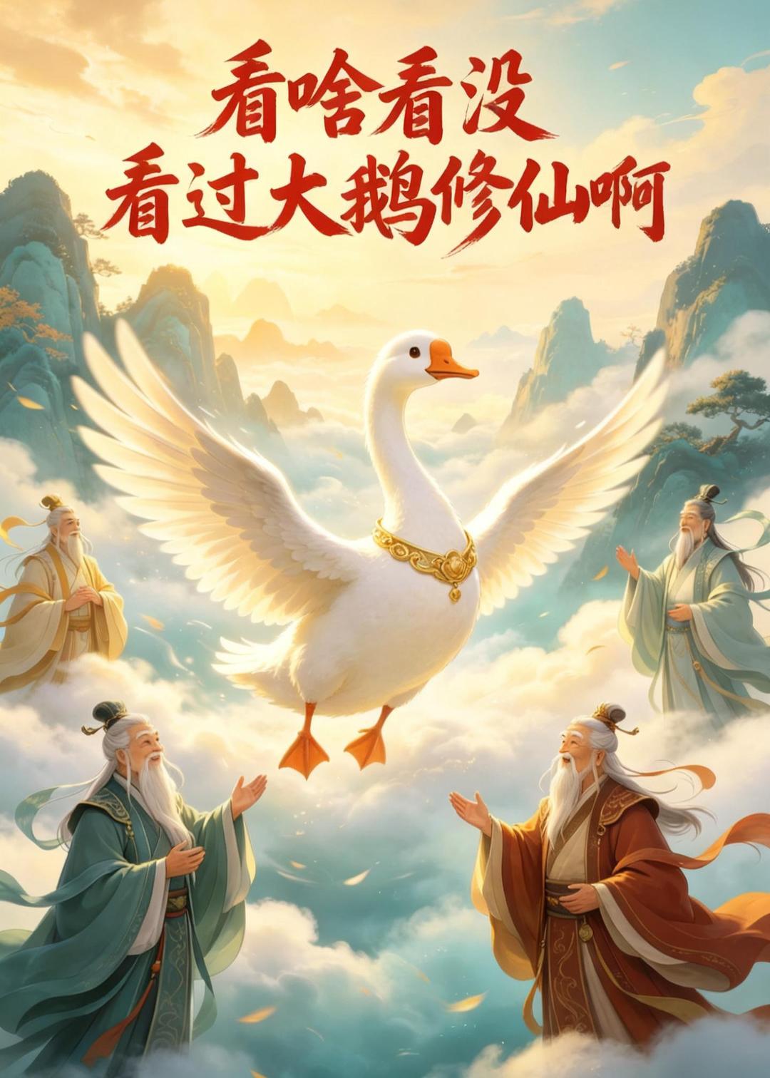 看啥看没看过大鹅修仙啊（蓝光）