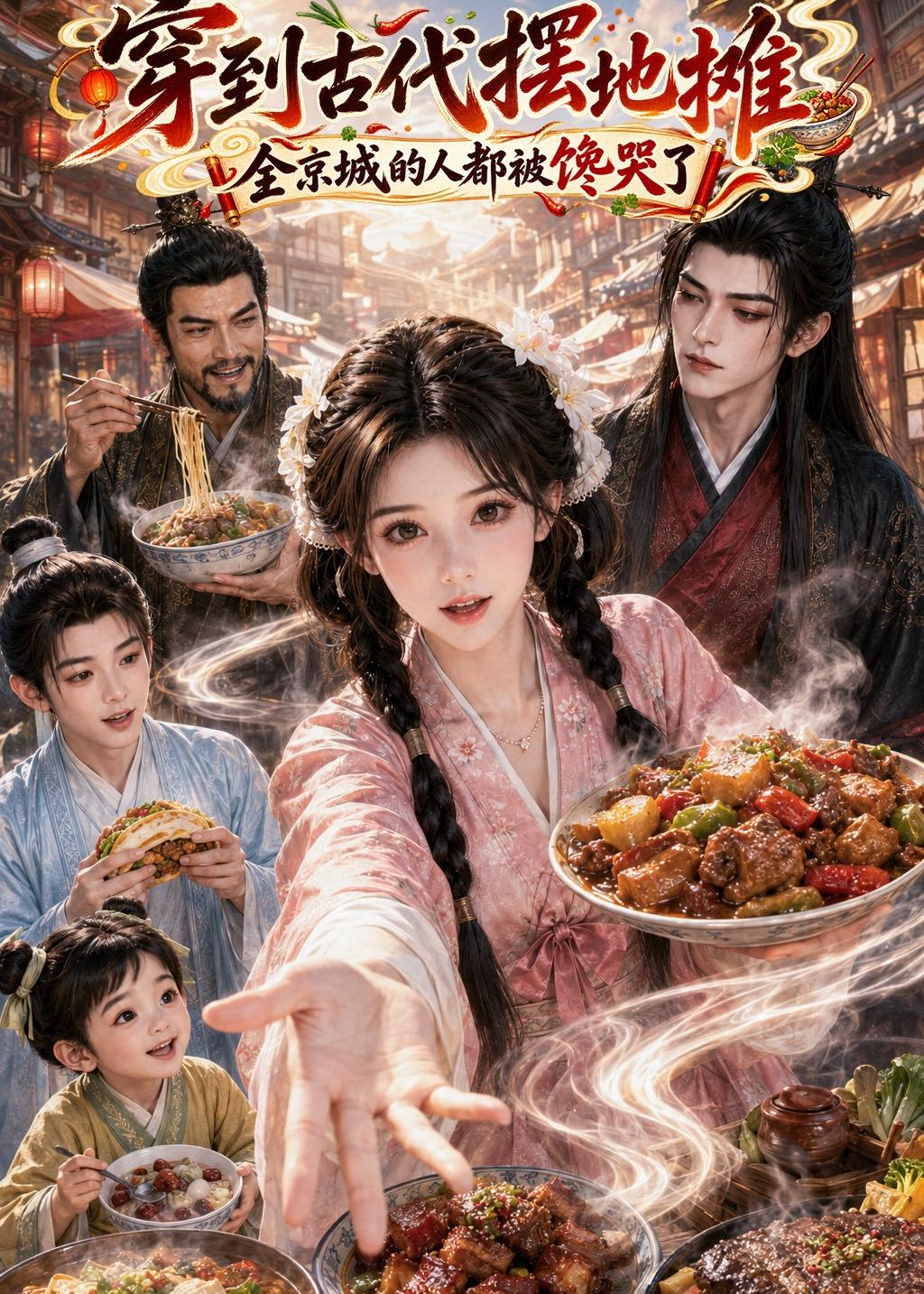 穿到古代摆地摊全京城的人都被馋哭了（1080）