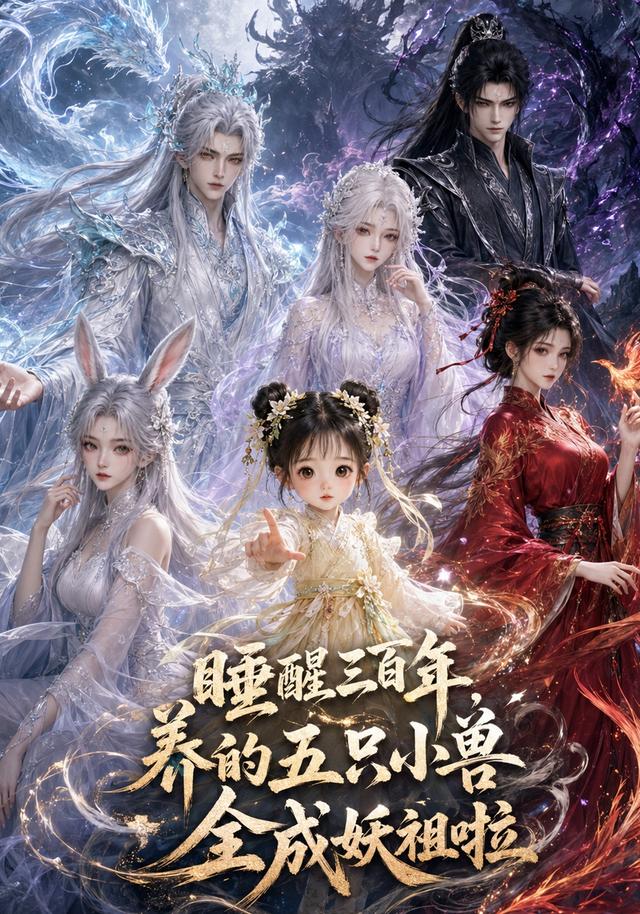 沉睡三百年养的五只小兽全成妖祖啦（1080）