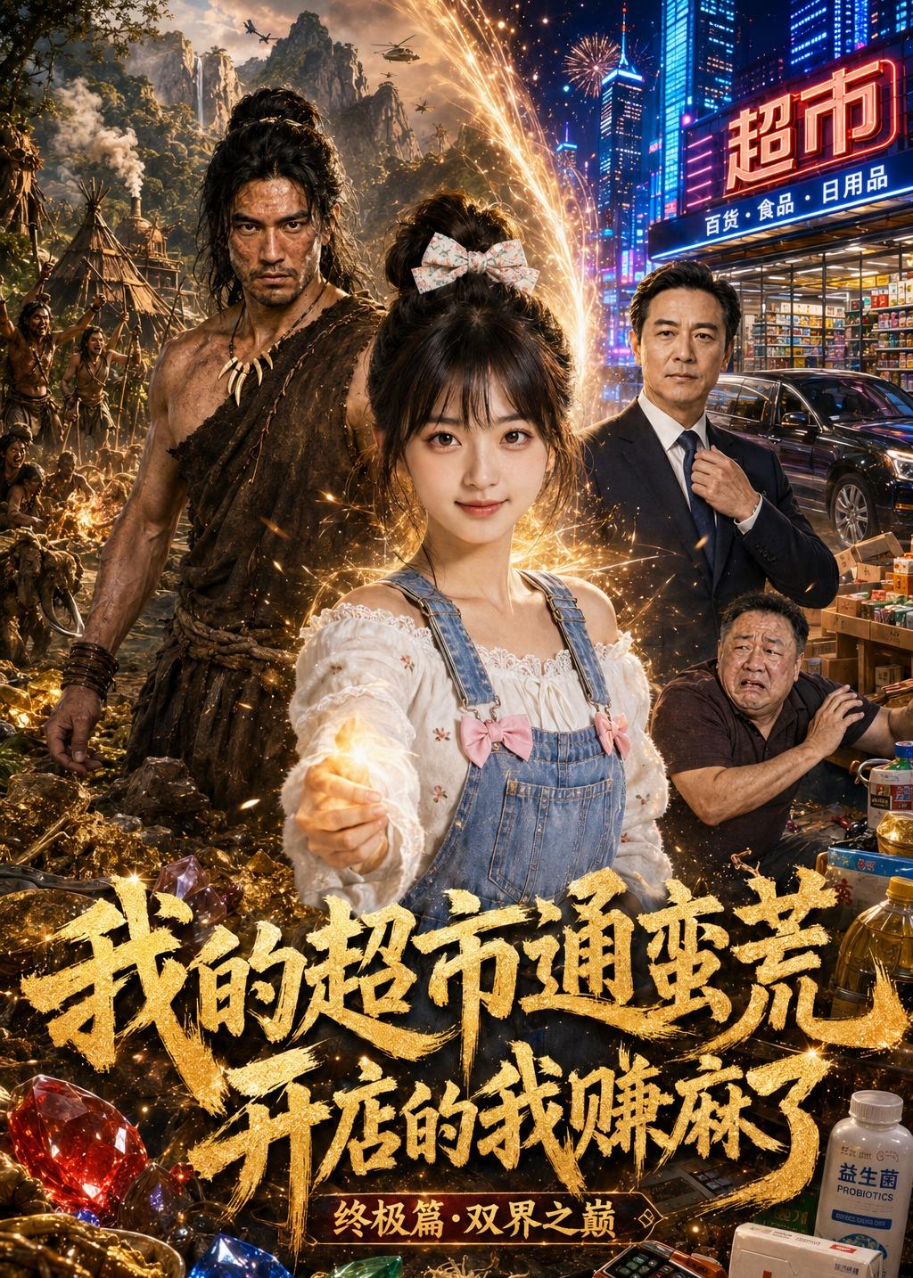 我的超市通蛮荒开店的我赚麻了（4K）