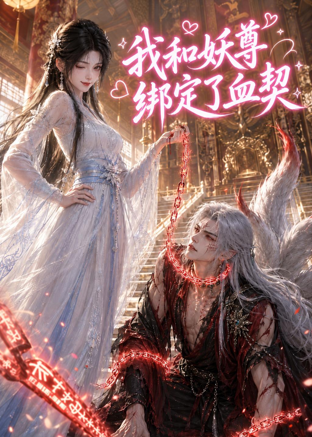 我和妖尊绑定了血契（蓝光）