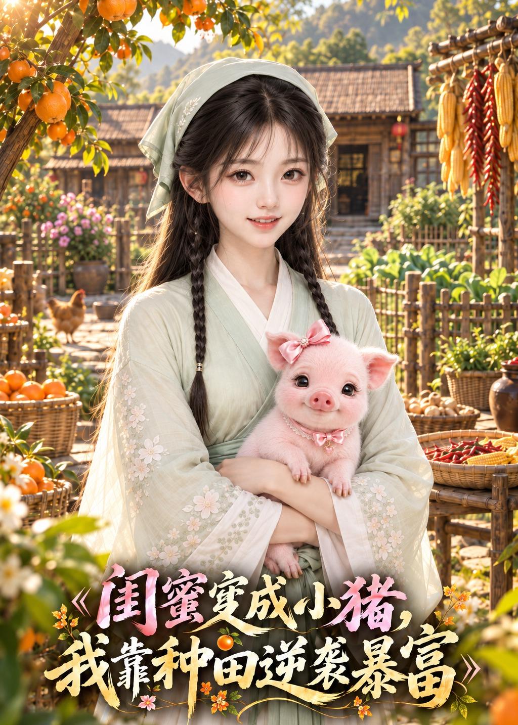 闺蜜变成小猪我靠种田逆袭暴富（1080）