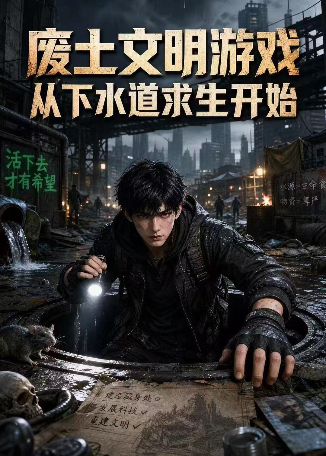 废土文明游戏从下水道求生开始(1080)